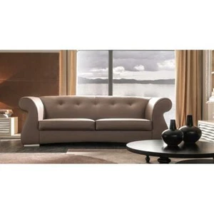 Cortezari Divano Odra-Quilt cm 220 x 110 x 86 h in pelle - Foto 1 di 1