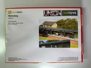 Bahnsteig Spur N Modellbahn Union - neu in OVP - Bild 1 von 3