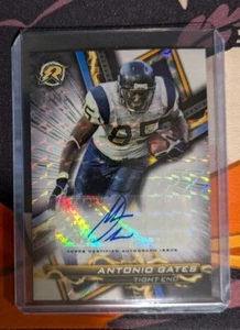 2023 Topps Composite ANTONIO GATES Resurgence AUTO WHITE GEOMETRIC SP /15 - Picture 1 of 2
