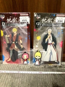 Hell's Paradise Jigokuraku Figur Acryl Ständer Gummi Schlüsselanhänger Set4 Japan M445 - Bild 1 von 3