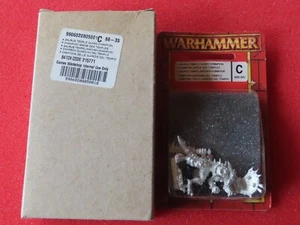 Games Workshop Warhammer Eidechsen Saurus Temple Guard Champion Metall brandneu in Verpackung Neu - Bild 1 von 3