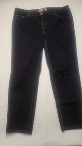 JMS Classic Denim Womens Straight Leg Blue Jeans Size 20W - Picture 1 of 7