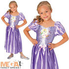 Sequin Rapunzel Girls Fancy Dress Tangled Disney Princess Fairytale Kids Costume