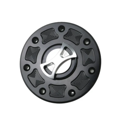 Silver Bow-tie Gas Fuel Tank Cap For Kawasaki ZX-11 ZXR400 Ninja ZX 6R/9R GPz - Image 1 of 2