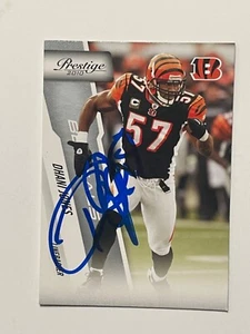 Cincinnati Bengals DHANI JONES Signed Card - Picture 1 of 1