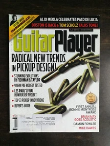 Guitar Player Magazine May 2014 Pickup Design - BOSTON - Tom Scholz 1023 - Picture 1 of 1