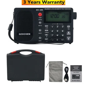 Chip QODOSEN DX-286 Radio Portátil Multibanda AM/FM/LW/SW Banda Completa TEF6686 - Imagen 1 de 8