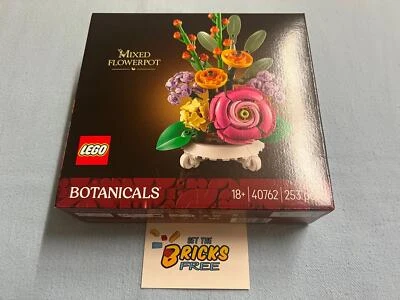Lego Botanicals GWP 40762 Mixed Flowerpot New/Sealed/H2F/Minor Wear/USECODE - image 1 of 4