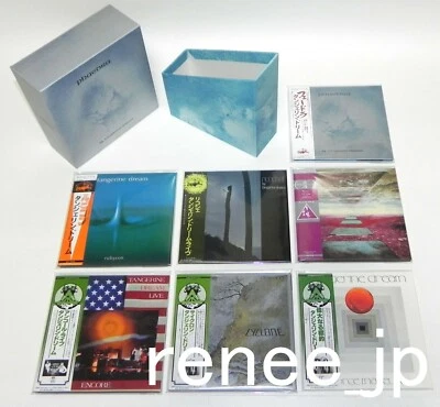 TANGERINE DREAM / JAPAN Mini LP CD x 7 titles + PROMO BOX Set!! - Edgar Froese - - Image 1 of 4