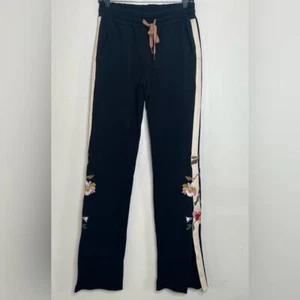 Pantaloni da pista donna Dance & Marvel taglia M ricamati floreali - Foto 1 di 16