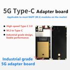 Industrial grade 4G 5G module transfer board m.2 to Type-c module transfer board