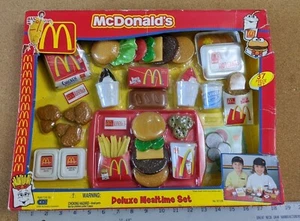 Seltenes CDI 2001 McDonalds 37-teiliges Deluxe Essensspiel Essen Set 81129 Neu in Box - Bild 1 von 17