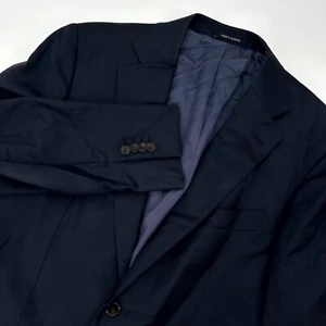 Suitsupply Blazer Jacket Mens Blue Lined Pure Wool Super 110's Single Breasted - Picture 1 of 13