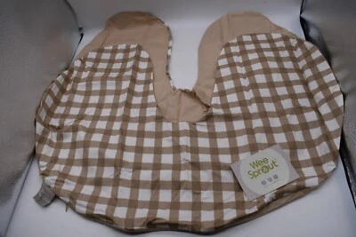 Lot of 3 Wee Sprout Pillow Cover Nursing & Support Slipcover, 100% Organic - Image 1 of 4
