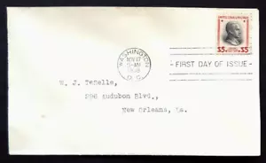 US PREXIE 834 COOLIDGE FDC First Day of Issue ~ $5 Stamp ~ Scott CV $200 - Picture 1 of 3