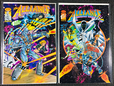 "THE ALLIANCE" Issue #1 w/ VARIANT Cover Lot of 2 Both Covers 1995 Image Comics!