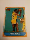 Basketball Art Card Print of James Worthy,  Lakers 86 - 87 Rookie 