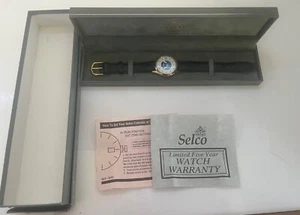 VINTAGE SELCO UHR MIT NOAA WERBUNG BITTE LESEN - Bild 1 von 7