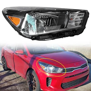 For 2018 2023 Kia Rio Halogen Headlight Headlamp Assembly Right Passenger Side - Picture 1 of 4
