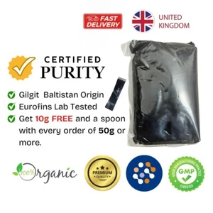 shilajit Himalayan Resin Pure 100% Fulvic Acid organic SALAJIT Lab Tested Gold - Picture 1 of 21