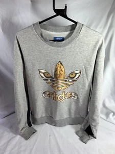 Rare Adidas x Rita Ora Ladies Tiger Eye Trefoil “Banned From Normal” Sweater. - Picture 1 of 11