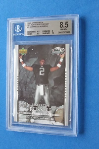 2007 UPPER DECK GIOCATORE DEL GIORNO JAMARCUS RUSSELL #3 BECKETT 8.5 - Foto 1 di 3