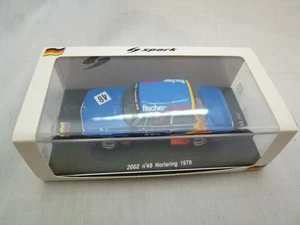 Coche modelo diecast Spark 1:43 BMW 2002 #48 Jorg Denzel Norisring 1976 SG068 - Imagen 1 de 12