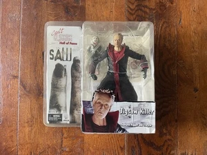 NECA SAW Jigsaw Killer Ft. Puppet + Tricycle Cult Classics Hall Of Fame Figure - Picture 1 of 6