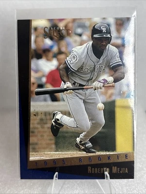 1993 Select Rookie/Traded #87T Roberto Mejia Colorado Rockies - Image 1 of 2