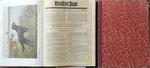 Deutsche Jagd. 12.Jahrgang (Heft 1: April 1939 bis Heft 25: September 1939) und  - Bild 1 von 2
