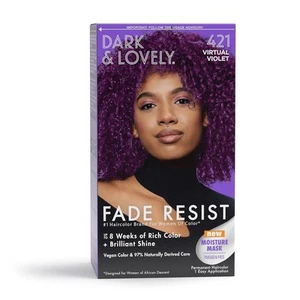 Softsheen-Carson Dark and Lovely Hair 1 Count (Pack of 1), Virtual Violet - Picture 1 of 9