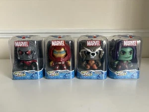 Marvel Mighty Muggs X4 Ant Man Hulkbuster Rocket Raccoon Gamora New - Picture 1 of 13