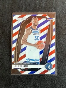 2024-25 Panini Prizm Julius Randle Red White & Blue Prizm - Bild 1 von 2