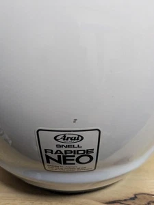 ARAI Arai RAPIDE NEO Helmet Off White Size - M (57-58cm) Used From Japan - Foto 1 di 13
