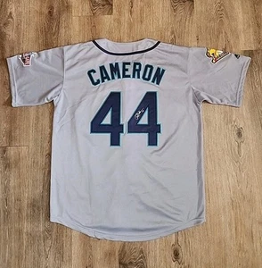 2001 MARINERS ALL STAR MIKE CAMERON SIGNED AUTO AUTOGRAPH JERSEY THROBACK RARE - Bild 1 von 12