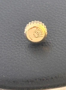 Rolex Crown 5.3mm B24-530-8 Yellow Gold - Picture 1 of 13