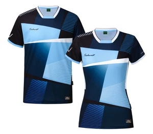 TECHNIST 25F/W Unisex Badminton T-Shirt Sports Training Tee AsiaFit NWT TNT55102 - Picture 1 of 8