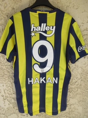 FENERBAHCE 2017 HAKAN No. 9 football ADIDAS shirt home jersey 110 years L - Image 1 of 4