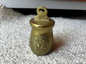Solid Brass Bell With Owl 4x2 - Picture 1 of 10