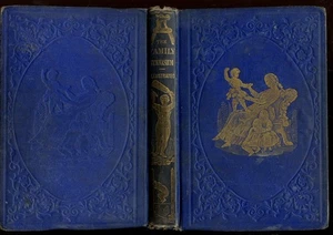 1857 ILLUSTRATED FAMILY GYMNASIUM VICTORIAN ERA EXERCISE MANUAL CURE DISEASES+++ - Picture 1 of 7