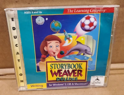 The Learning Company Storybook Weaver Deluxe PC Mac ( 1997) - Image 1 of 3