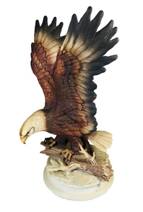 HOMCO (1979) MASTERPIECE PORZELLAN WEISSKOPFSEEADLER (11,5") FIGUR (INJUNIO) SCHÖN!!! - Bild 1 von 10