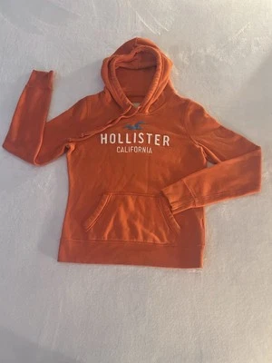 Y2K Hollister California Hoodie, Size Small Orange - Image 1 of 4