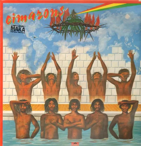 Cimarons Maka GREEN VINYL NEAR MINT Polydor Vinyl LP - Bild 1 von 1