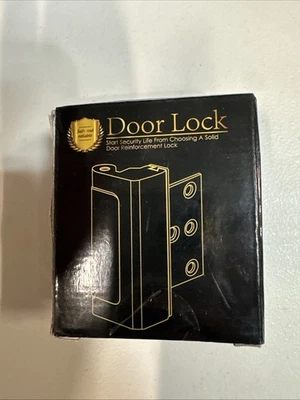 800 LB Home Security Door Lock Childproof Door Reinforced Lock 3 Inch Stop NEW - Image 1 of 4