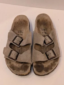 Sandalias Birkenstock Betula marrón claro 40 EE. UU. para hombre 7, para mujer 9 - Imagen 1 de 7