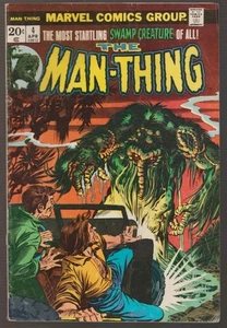 Marvel Comics MAN-THING #4 1974 FUMETTO HORROR ETÀ DEL BRONZO - Foto 1 di 2