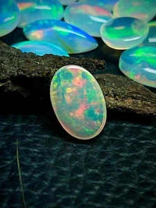 AAA Grade Natural Opal Cabochon Gemstone - 12x8 MM - Picture 1 of 4