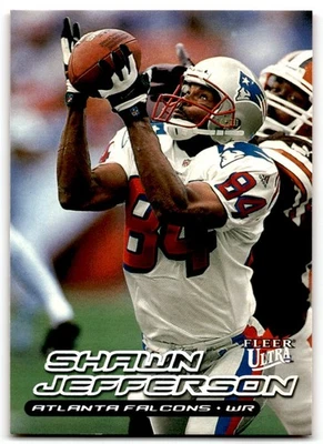 2000 Fleer Ultra Shawn Jefferson Atlanta Falcons #204 - Image 1 of 2