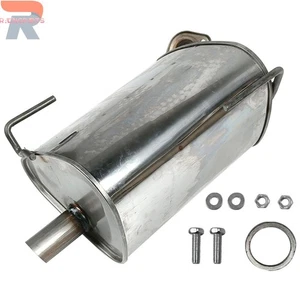 For 2014-2018 Subaru Forester 2.5L Stainless Steel Muffler Oval Tip Offset Inlet - Picture 1 of 8